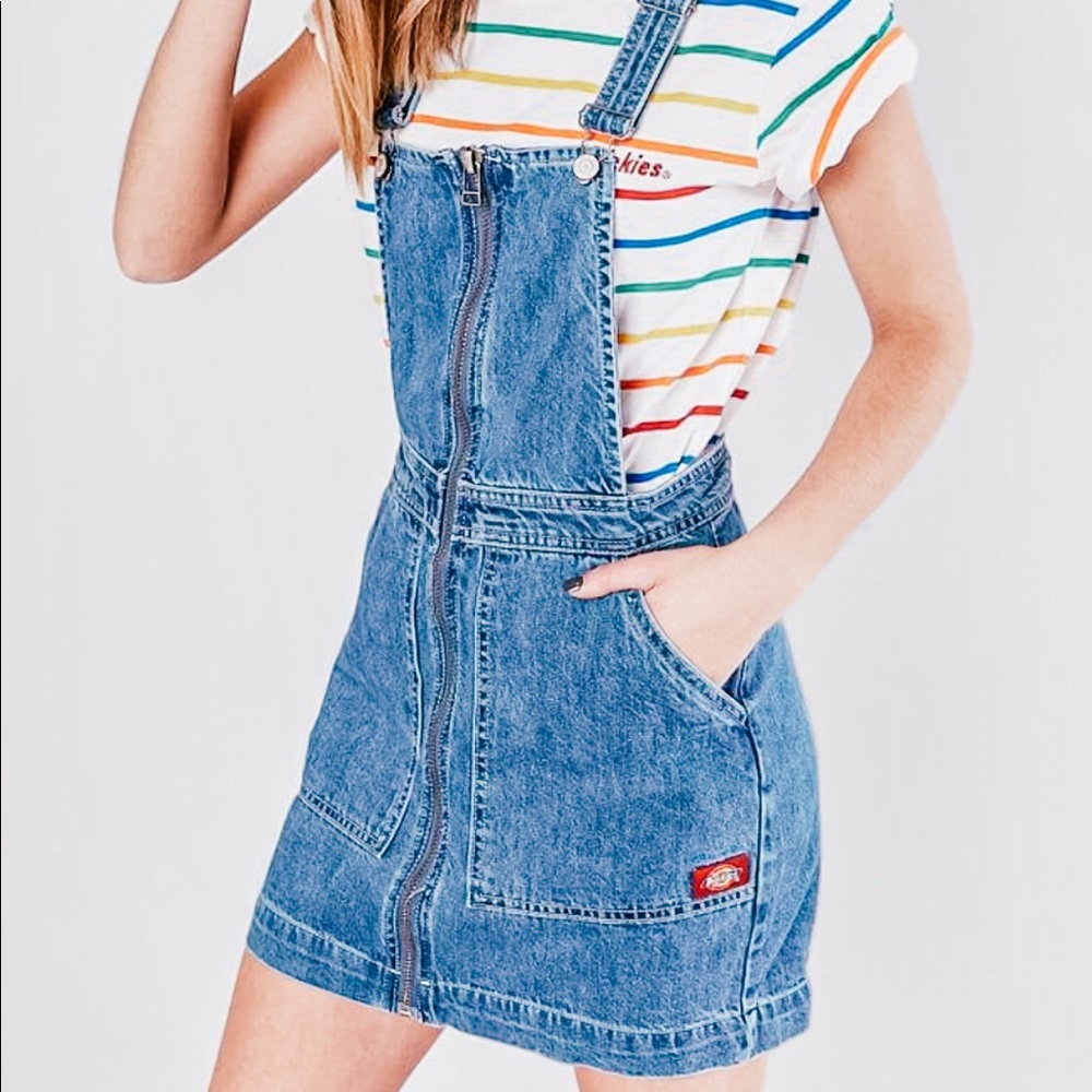 Dickies Denim Overall Dress